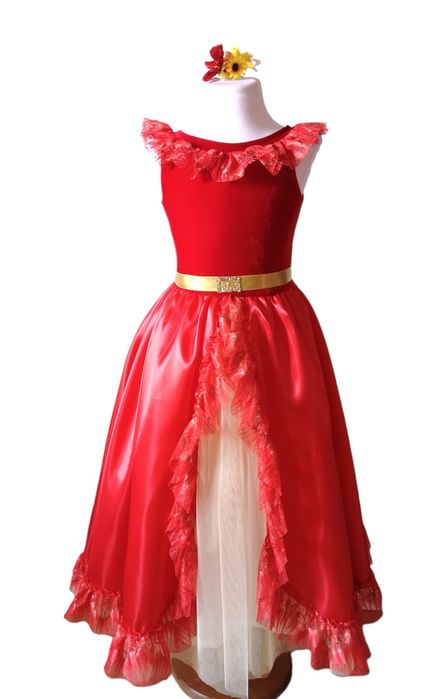 Elena din Avalor rochiță costum fantezie fetite made în România