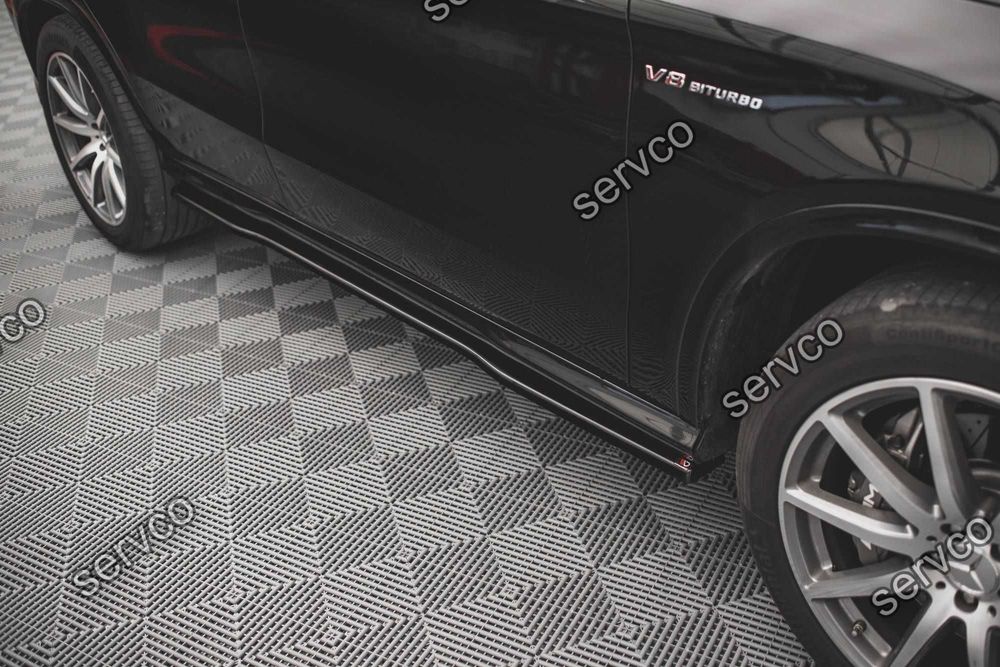 Praguri Mercedes GLE Coupe 63AMG C292 2015-2019 v1 - Maxton Design