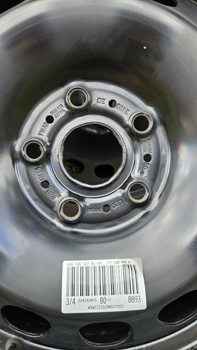Jante tabla  4x100 r15 r16  5x114.3 r16  5x108 r16 r17 5x112 r15 r16 5x105 4x108