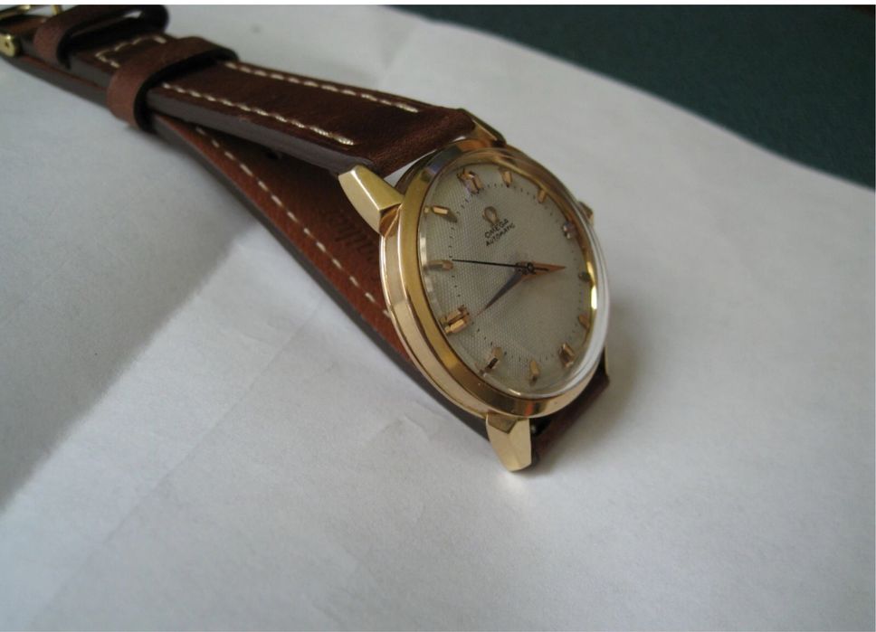 Omega часовник злато златна автоматична перфектна 18 карата