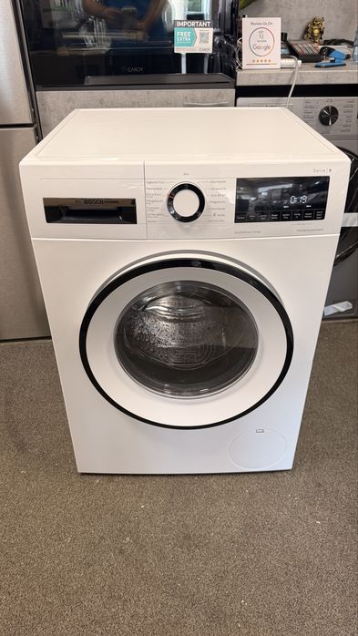 Клас А Инверторна пералня BOSCH SERIE 6 WGG1440V0 | 9 КГ | 1400 ОБ/МИН | КЛАС A | ECOSILENCE DRIVE