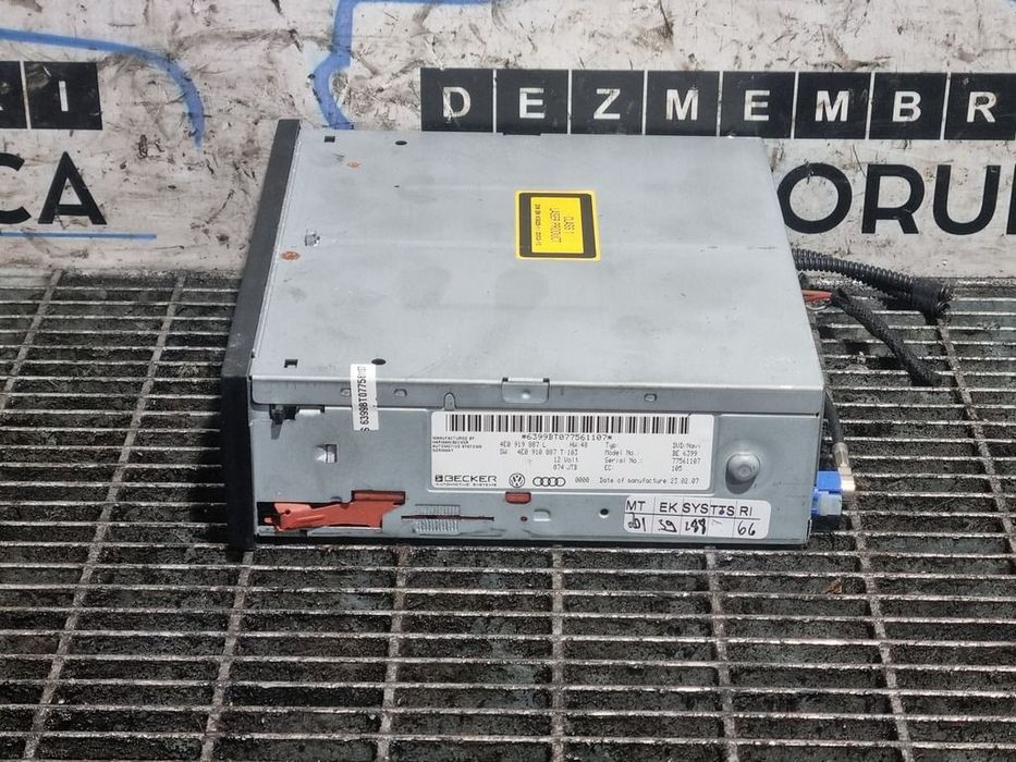Cd player AUDI Q7 2005 - 2009 (1214) 4E0919887L