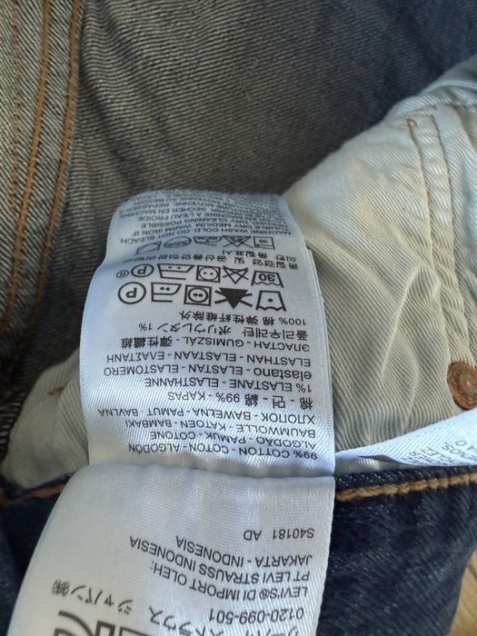 Blugi LEVIS 501 Albastru Barbati | Marime 40 x 34 (Talie 104 cm)