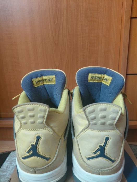 Vand Air Jordan 4 Retro Yellow