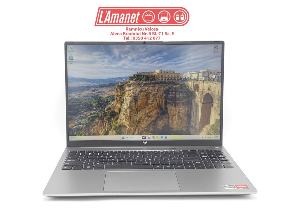 Laptop 16" KAIGERR RX16 Ryzen 7 16 GB DDR5 512GB nVME Radeon Graphics