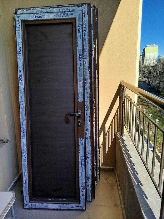 Алуминиеви врати, 2 бр., демонтирани
