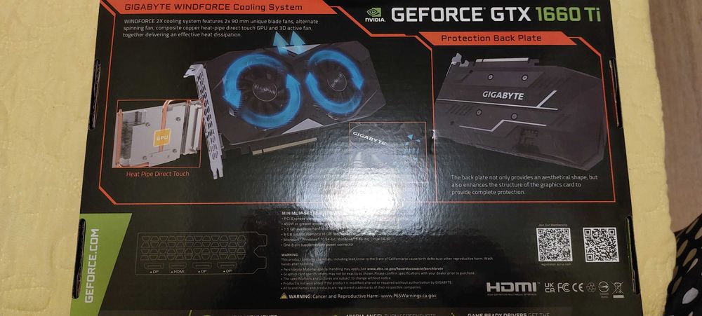 Gigabyte GeForce GTX 1660 OC 6G