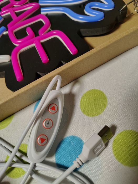 Semn led luminos GARAGE/ NOU