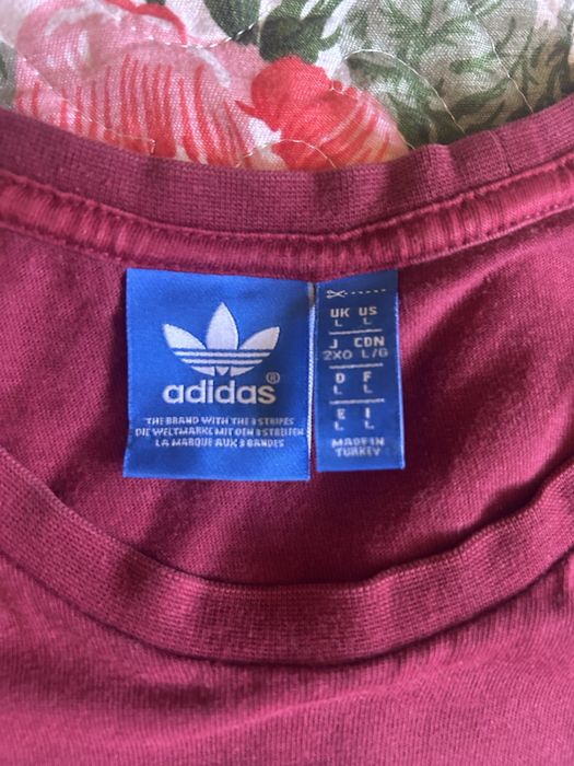 Tricou rosu adidas