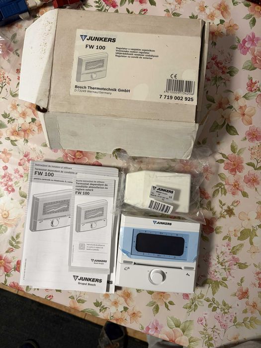 Automatizare / Termostat Junkers FW 100 cu senzor NOU (Cutie completă)