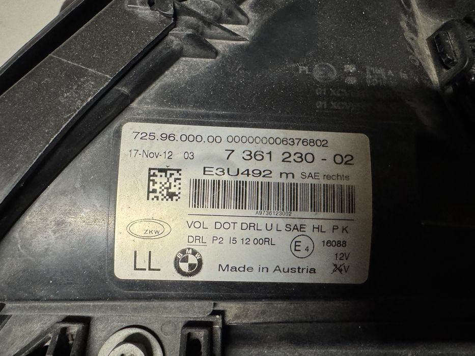Фарове Adaptive Led BMW F01 F02 LCI