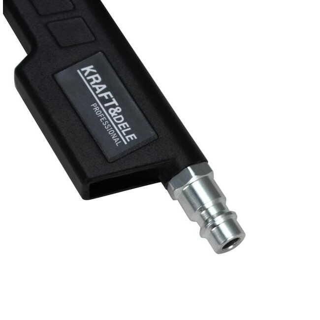 Pistol digital pentru umflat roti, manometru, reglare precisa a