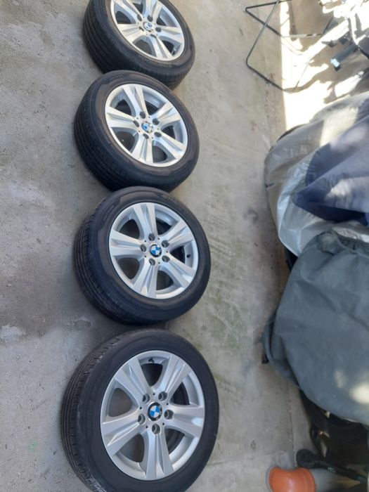 Jante 16' originale Bmw cu anvelope Hankook  205 55 R16