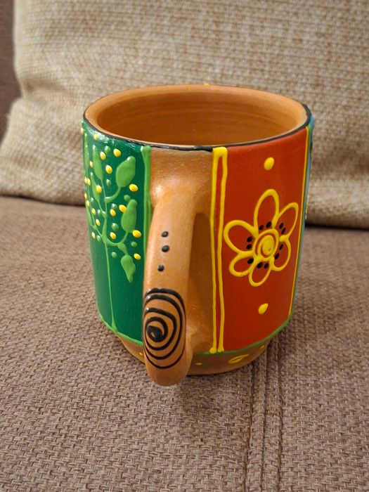 Cana ceramica pictata pt copii