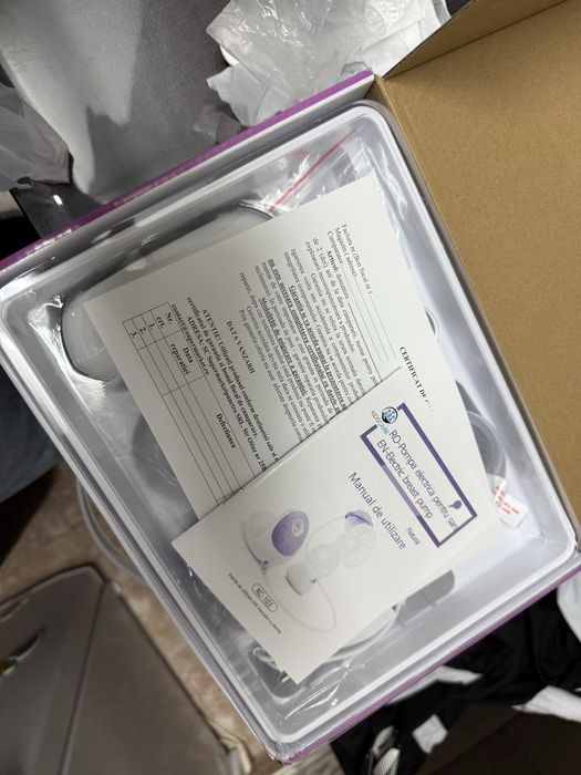 Vand pompa san electrica, folosita ocazional in primele 2 sapt