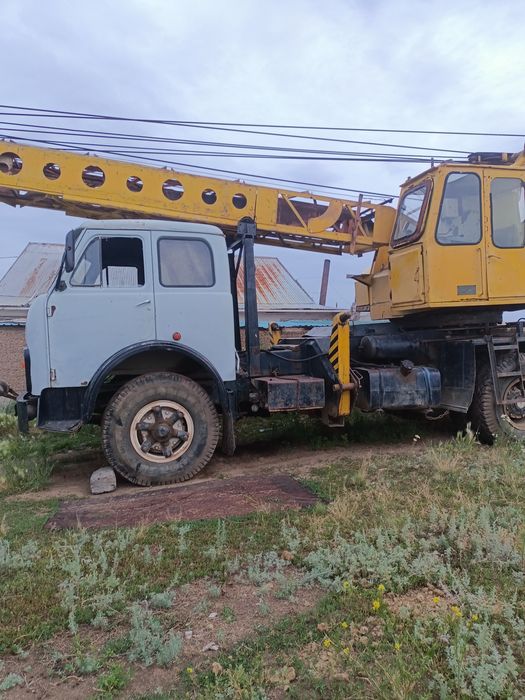 Продам автокран с при цепом