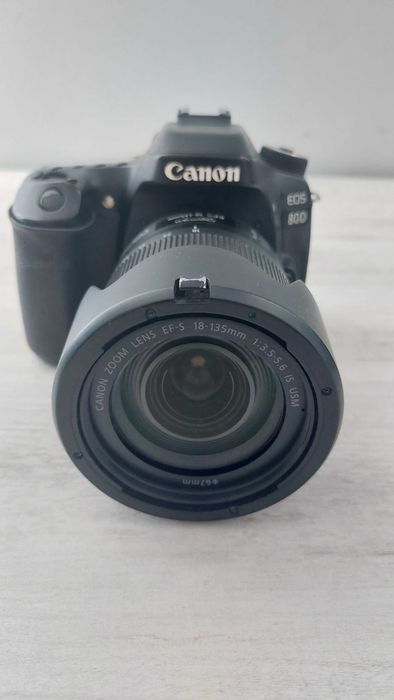Canon 80D with 2 lenses