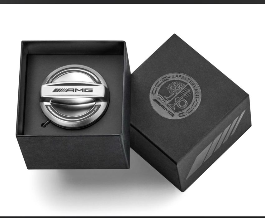 Buson combustibil original Mercedes-Benz AMG, aluminiu look