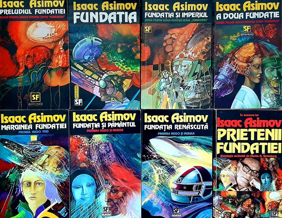 Seria integrală Fundația Asimov - 8 volume
