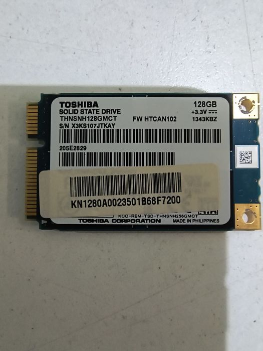 Solid State Toshiba 128GB