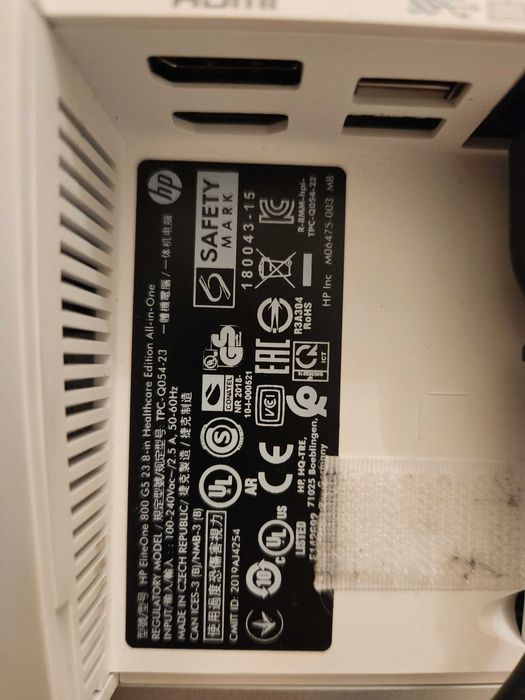 HP EliteOne 800 G5 23,8-in