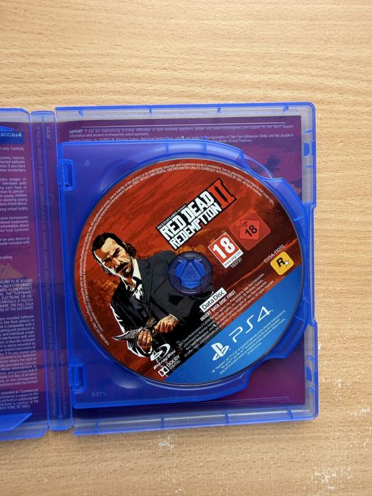 Диск RDR2 на PS 4/5