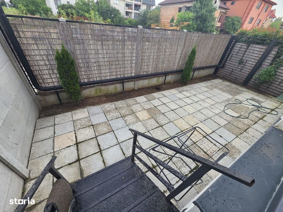 Apartament 3 camere parter si curte 45m  de inchirat Rond OMV Pipera