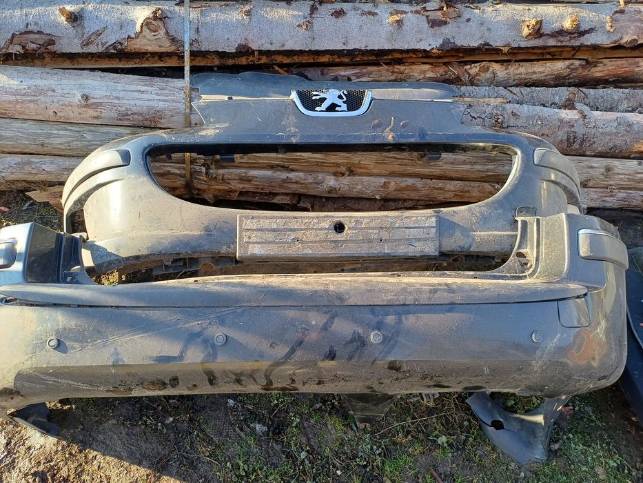 Bară fata,spate peugeot 407 combi negru,faruri,radiator apa,clima,