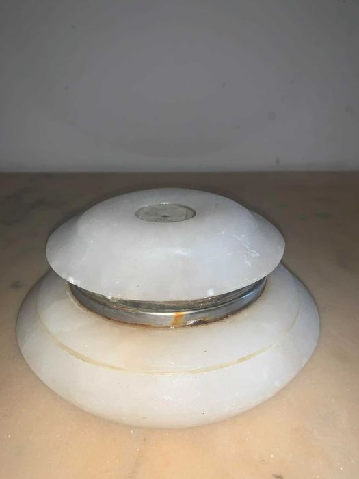 Caseta de bijuteri din piatra alba Alabastru