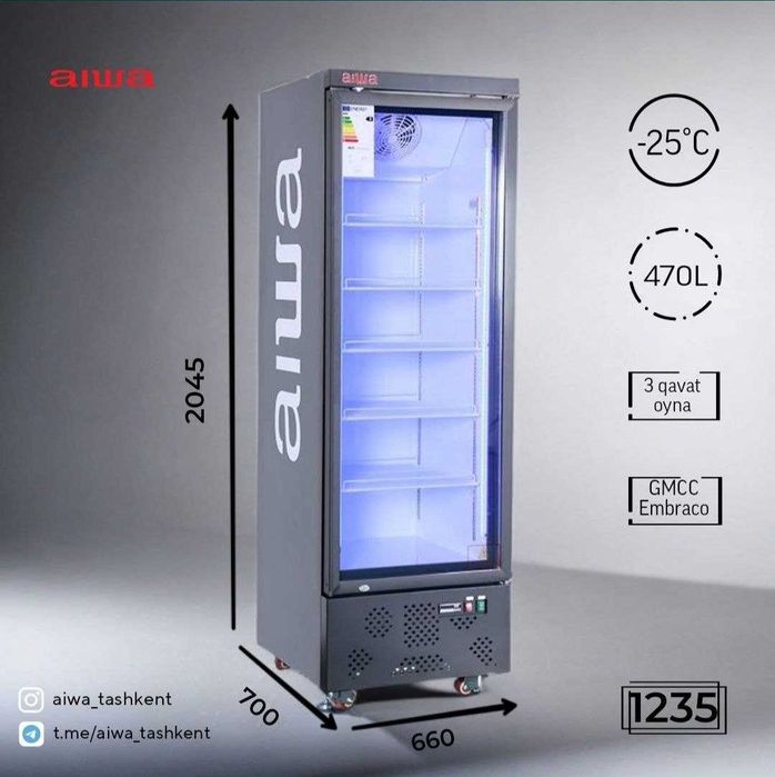 Холодильник витрина/морозильник витрина/xolodilnik/muzlatgich