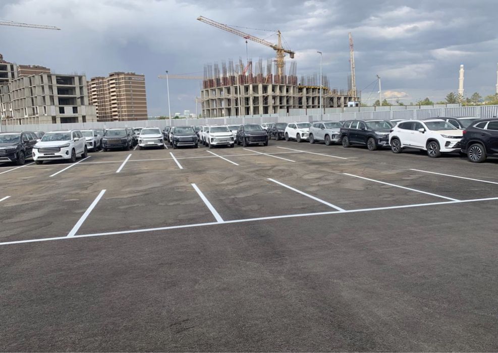 Разметка парковок