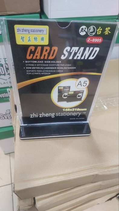 Подставка для меню в кафе, ресторанах и fast food