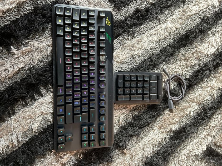 ASUS ROG Claymore II – tastatură mecanică gaming RGB