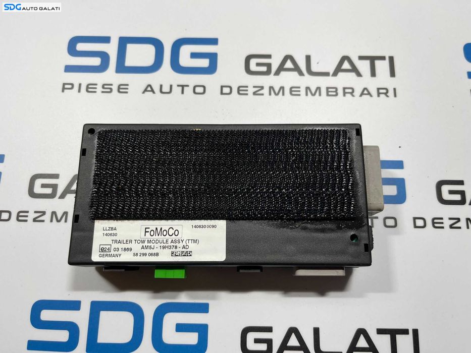 ECU Modul Calculator Control Cui Carlig Remorcare Tractare Ford Focus 3 2010 - 2018 Cod AM5J-19H378-AD [B3126]