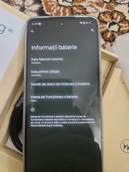 Motorola G32-5G full box