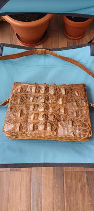 Geanta piele crocodil serie limitata