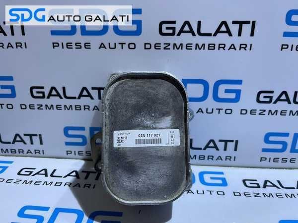 Corp Carcasa Filtru Ulei Suport Termoflot Audi Q3 2.0 TDI CYLA DBBA CUVB CUVC CUVD CUWA DFTB DFTC DFTA DFUA 2015 - 2020 Cod 03N117021 [M5884]