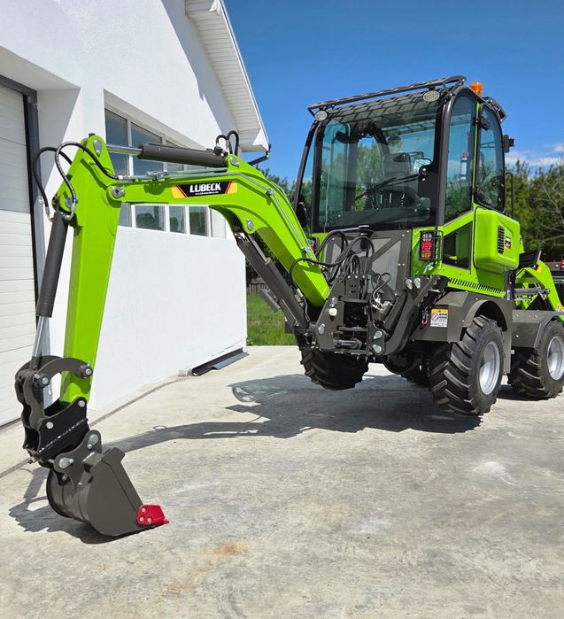 Buldoexcavator marca Lubeck model ALV 3.0 -Leasing/Plata in Rate-Garantie 2 ani NOU
