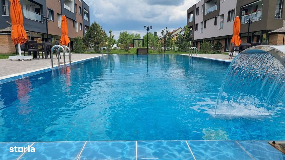 APARTAMENTE 2 camere in Complex cu Piscina zona Otopeni bloc NOU