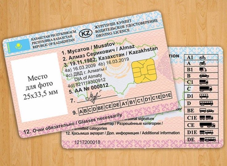 права на машину Алматы