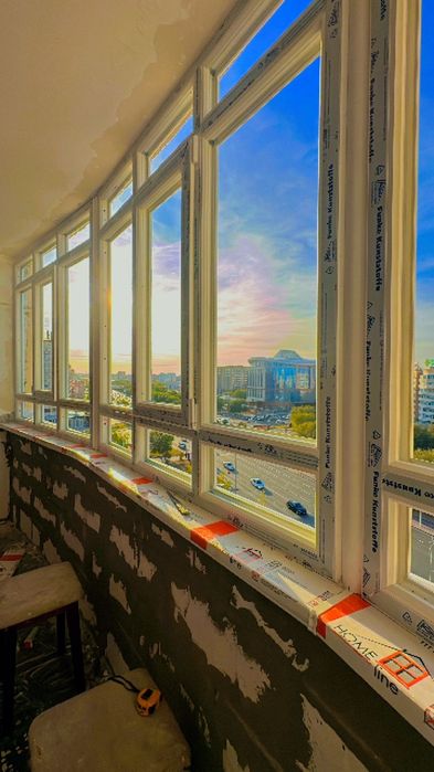 Пластиковые окна балкон лоджи