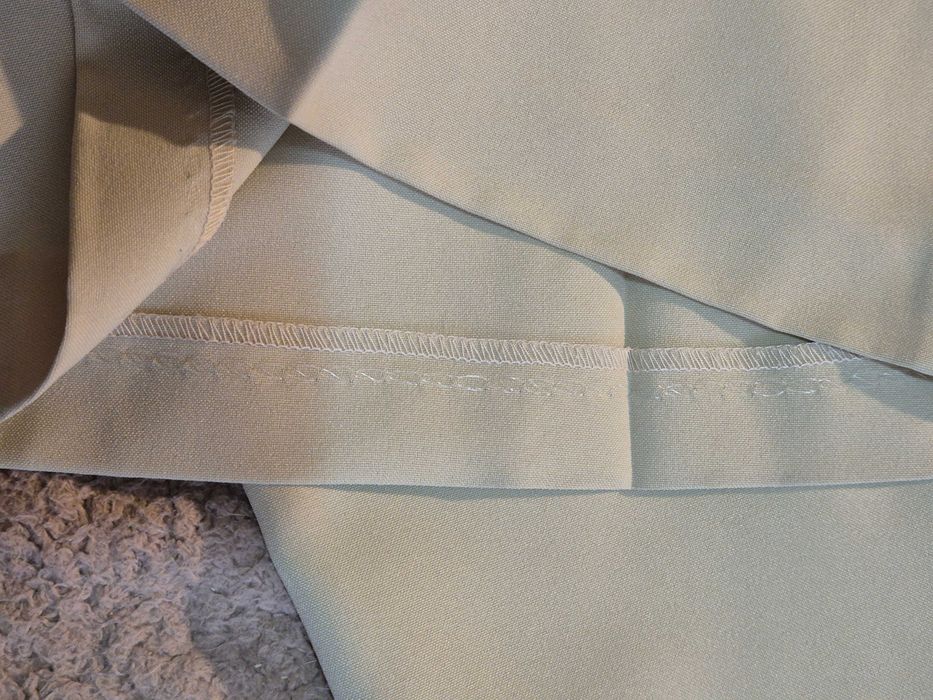 Pantaloni largi eleganți de damă, bej deschis, House of Art, Marime 50