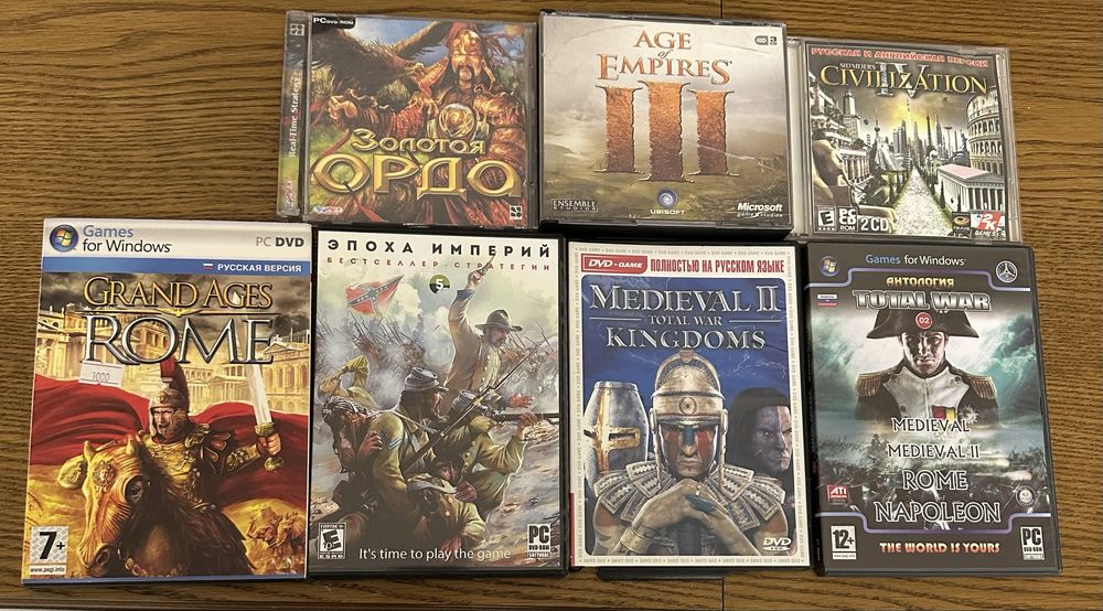 Игры на дисках для ПК