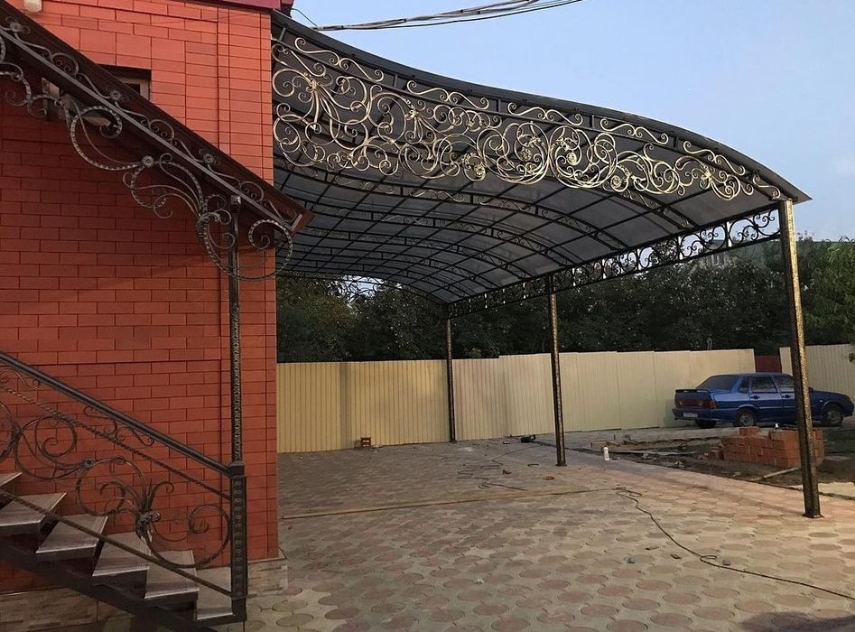 Ворота. Навесы. Козырек. Перила