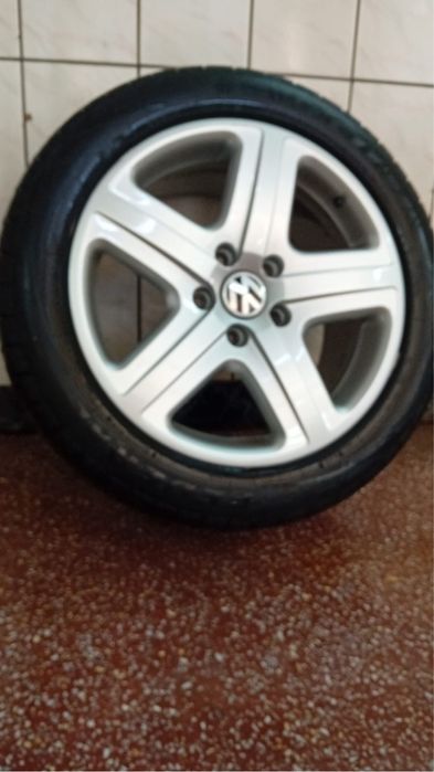 Jante vw touareg r19 cu cauciucuri vara 275/45/R19 impecabile