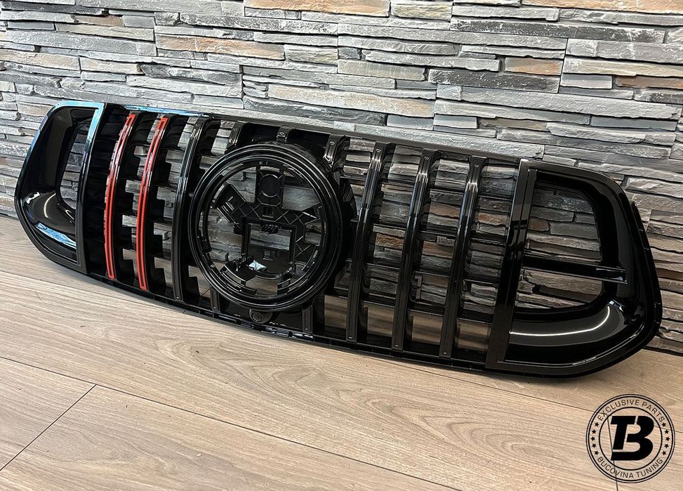Grila compatibila cu Mercedes GLE W167 C167 B Design