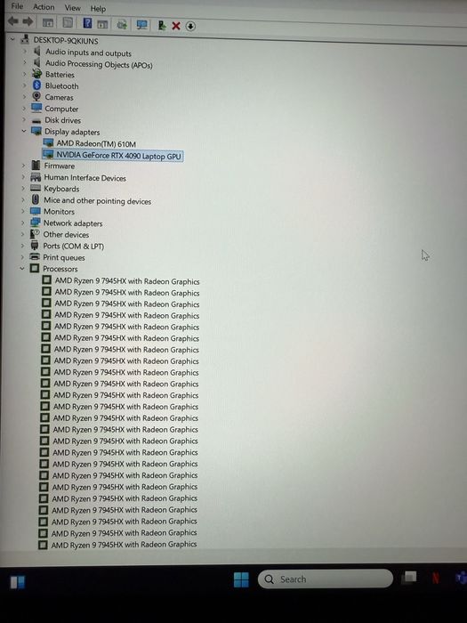 Laptop Gaming ASUS ROG STRIX SCAR 17 NVIDIA RTX 4090 16 gb / 32 gb RAM