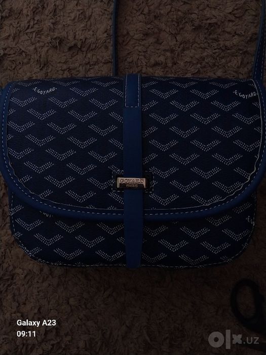 Сумка Goyard синего цвета