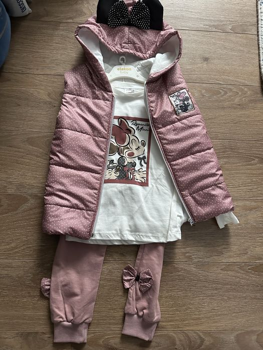 Minnie mouse disney vesta bluza pantaloni