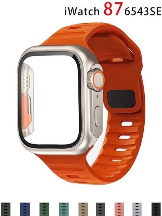 Pack Curea + Husa 360 Compatibil Ceas Apple Watch Ultra 49Mm